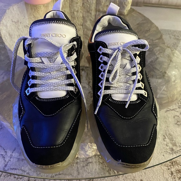 Jimmy Choo Men’s Diamond sneakers size 41.5 eur, 9 US - Picture 2 of 6
